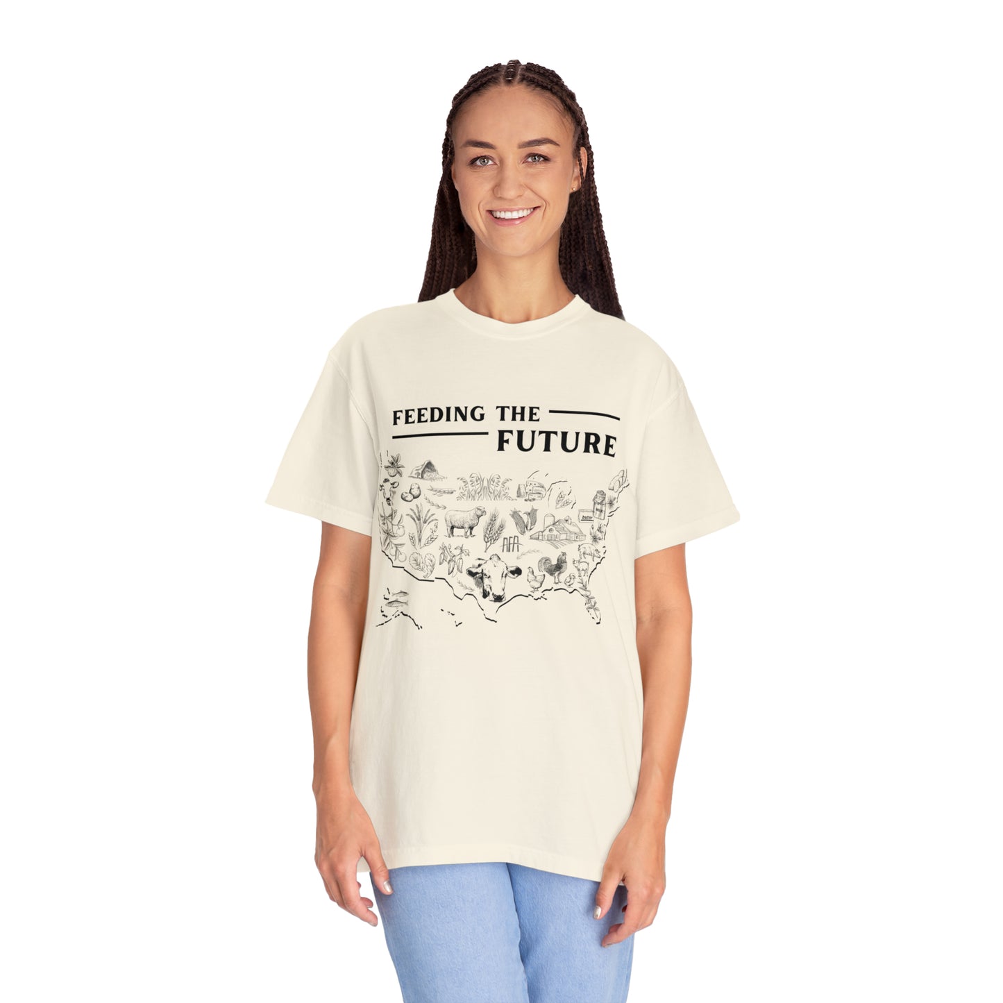 Feeding The Future Unisex Garment-Dyed T-shirt