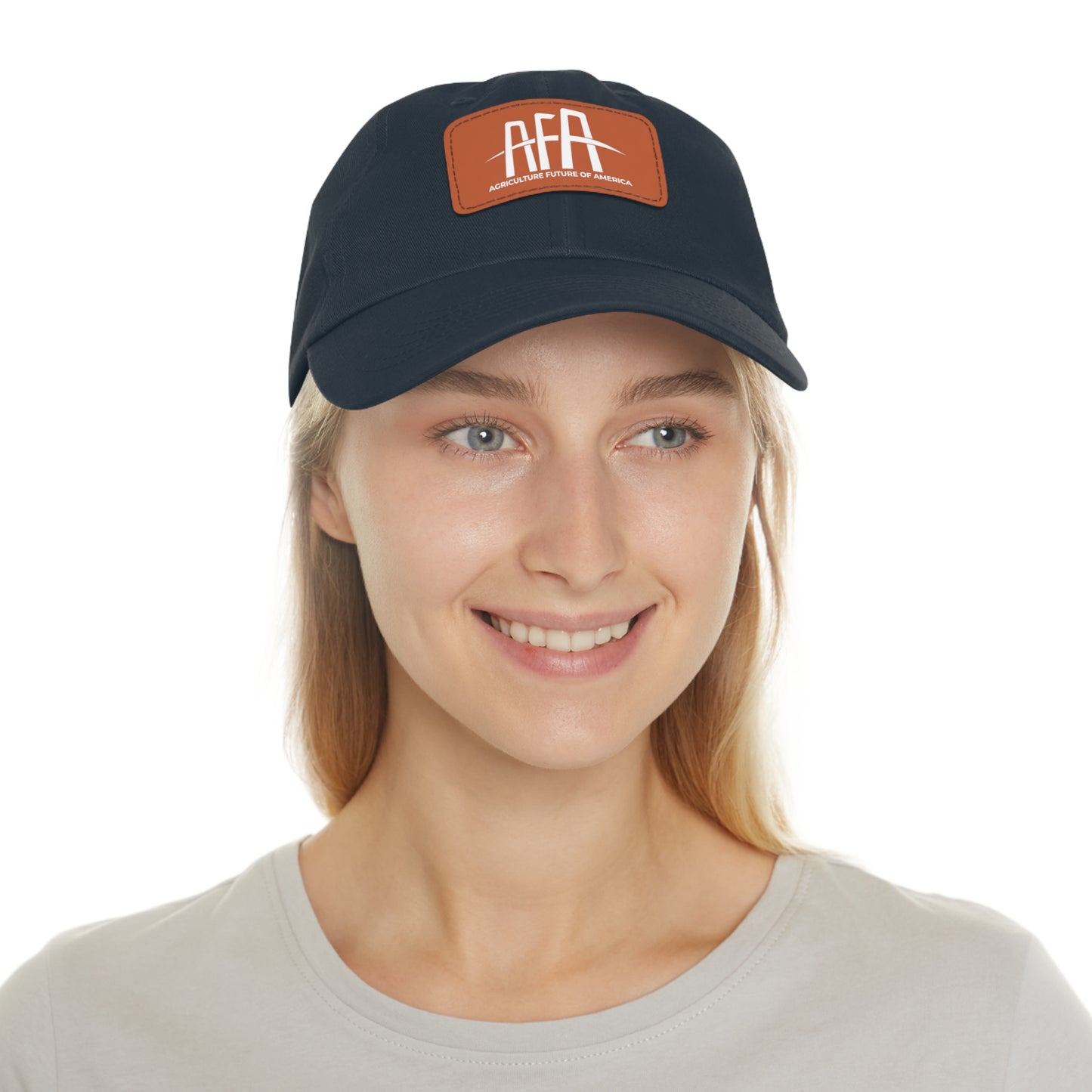 AFA Leather Patch Hat