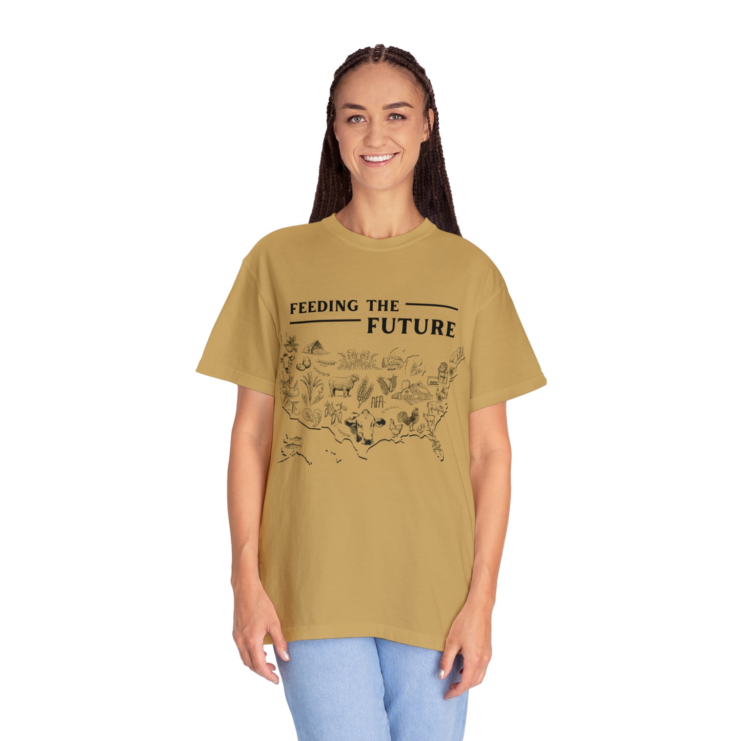 Feeding The Future Unisex Garment-Dyed T-shirt