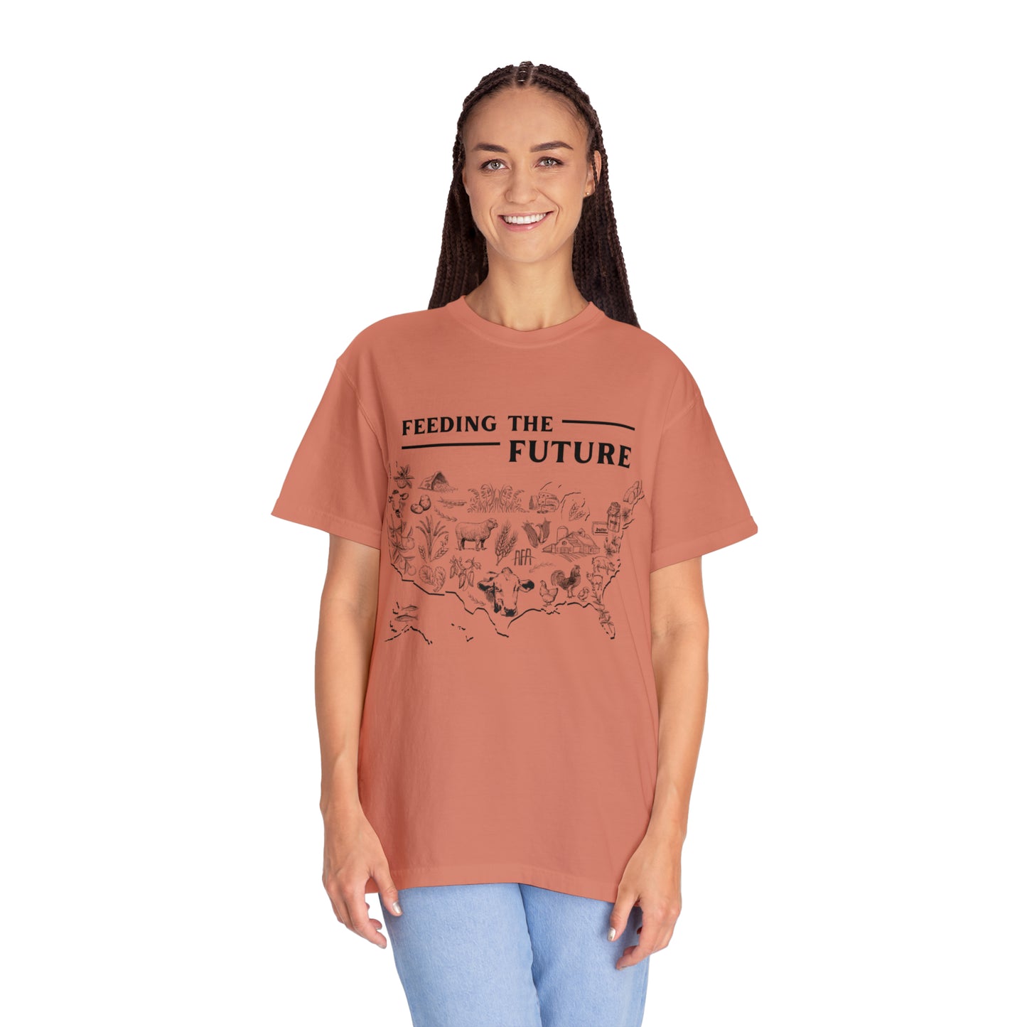 Feeding The Future Unisex Garment-Dyed T-shirt