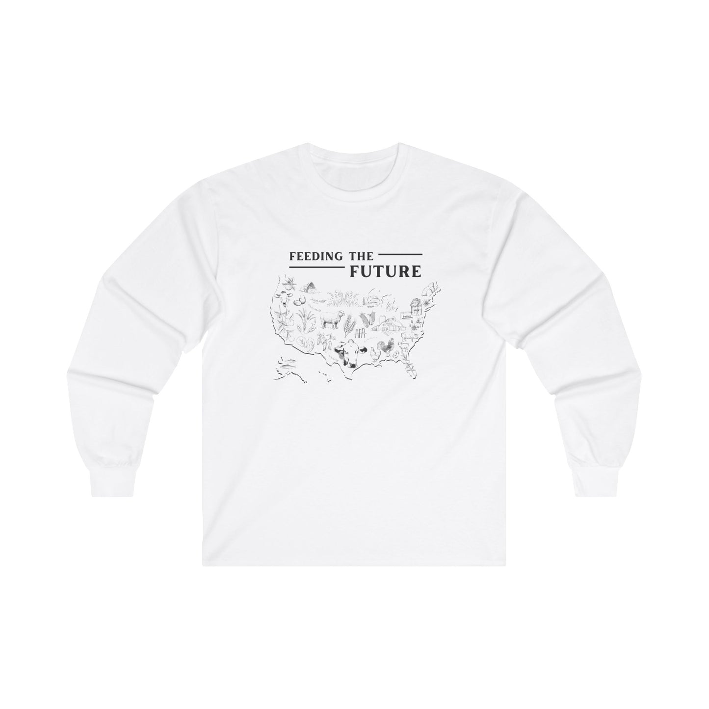 Feeding the Fututre Long Sleeve Tee