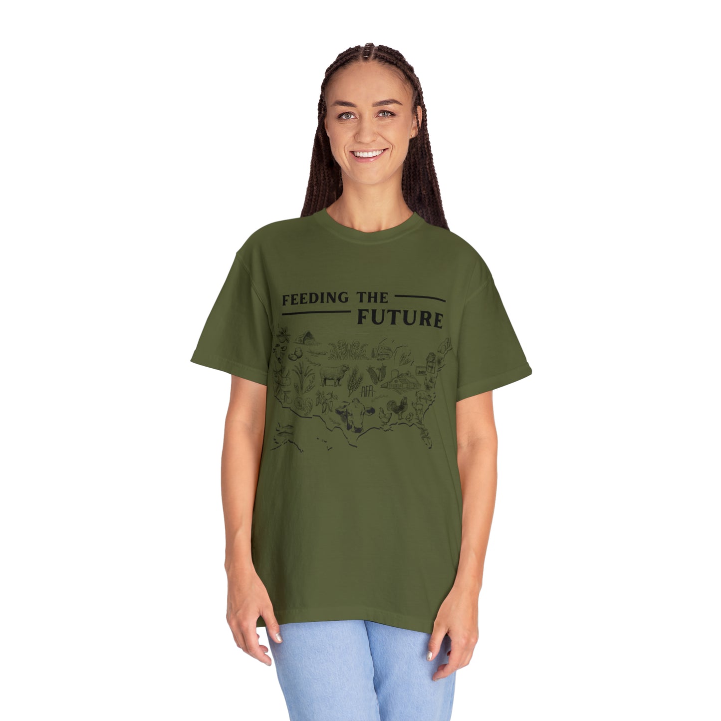 Feeding The Future Unisex Garment-Dyed T-shirt