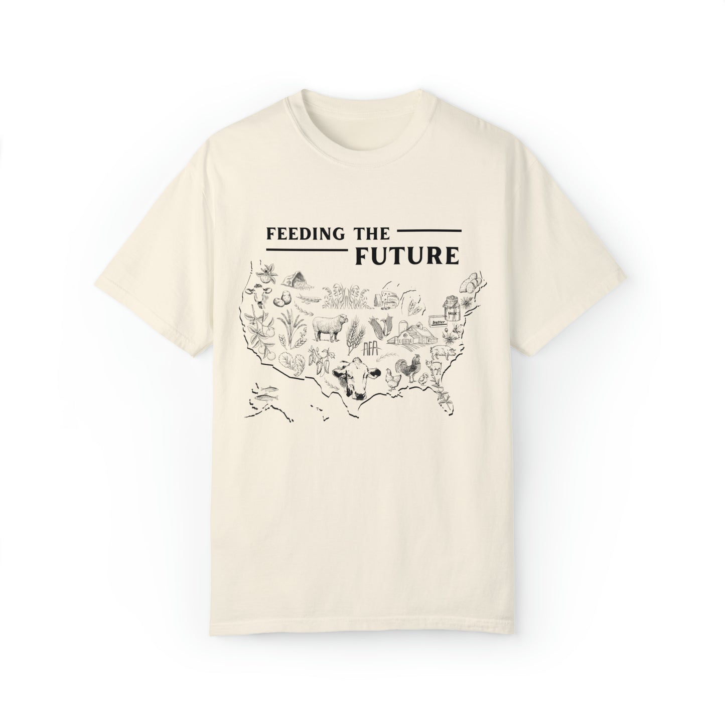 Feeding The Future Unisex Garment-Dyed T-shirt